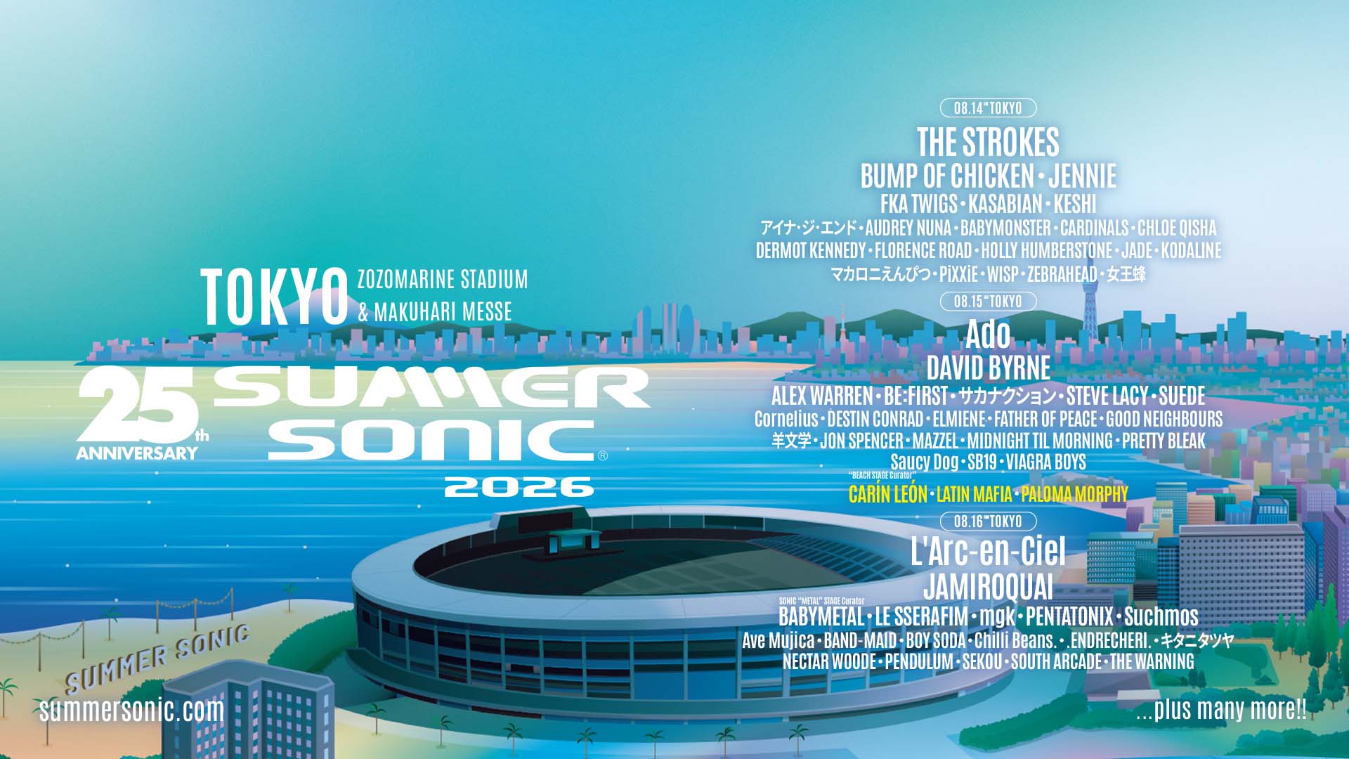 SUMMER SONIC 2026 - MAISEAT